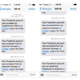Examples of messages Facebook sent Duguid from his original complaint.